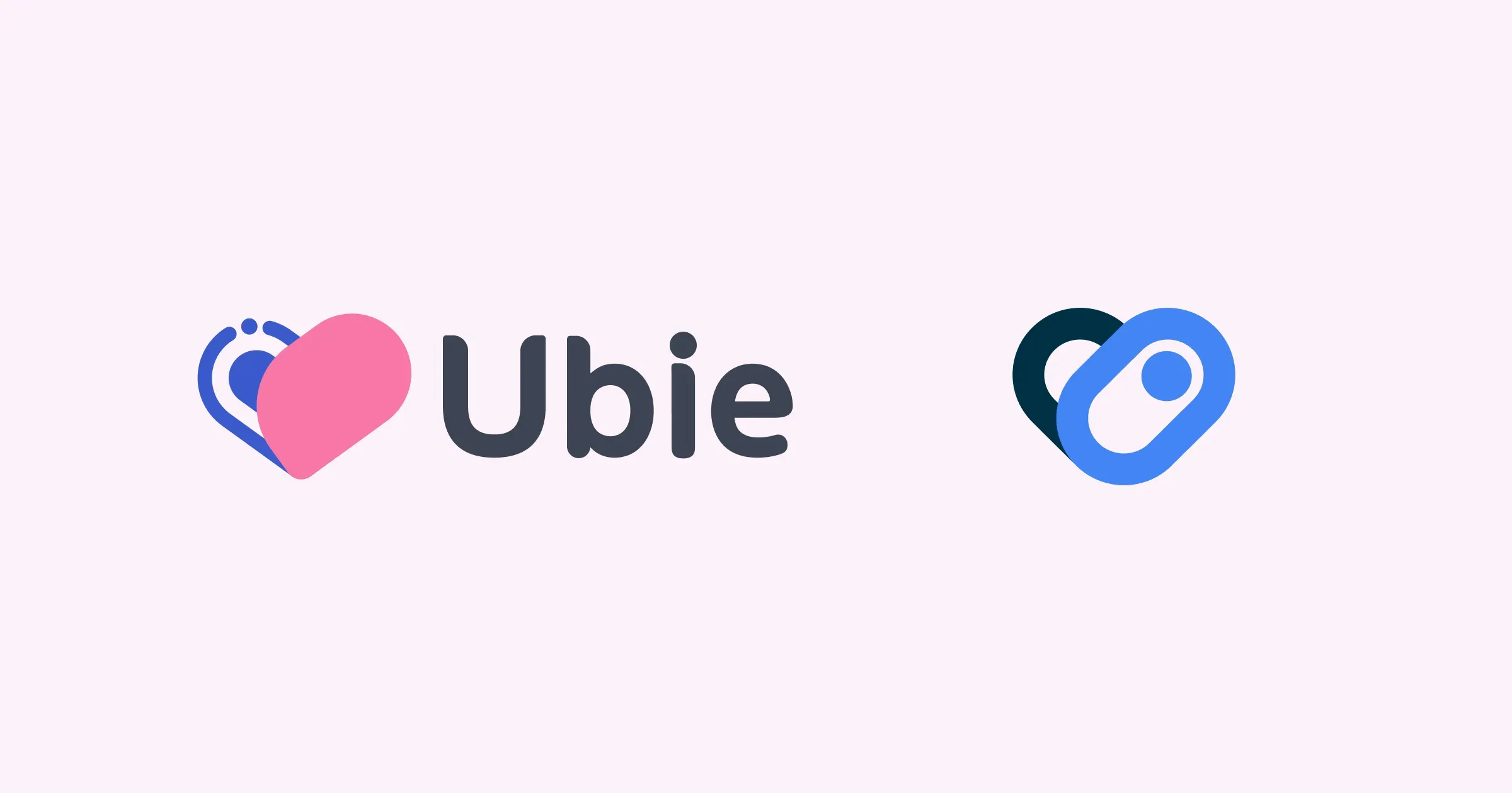 Thumbnail: Ubie's logo on the left side and Google Health Connect's log on the right side